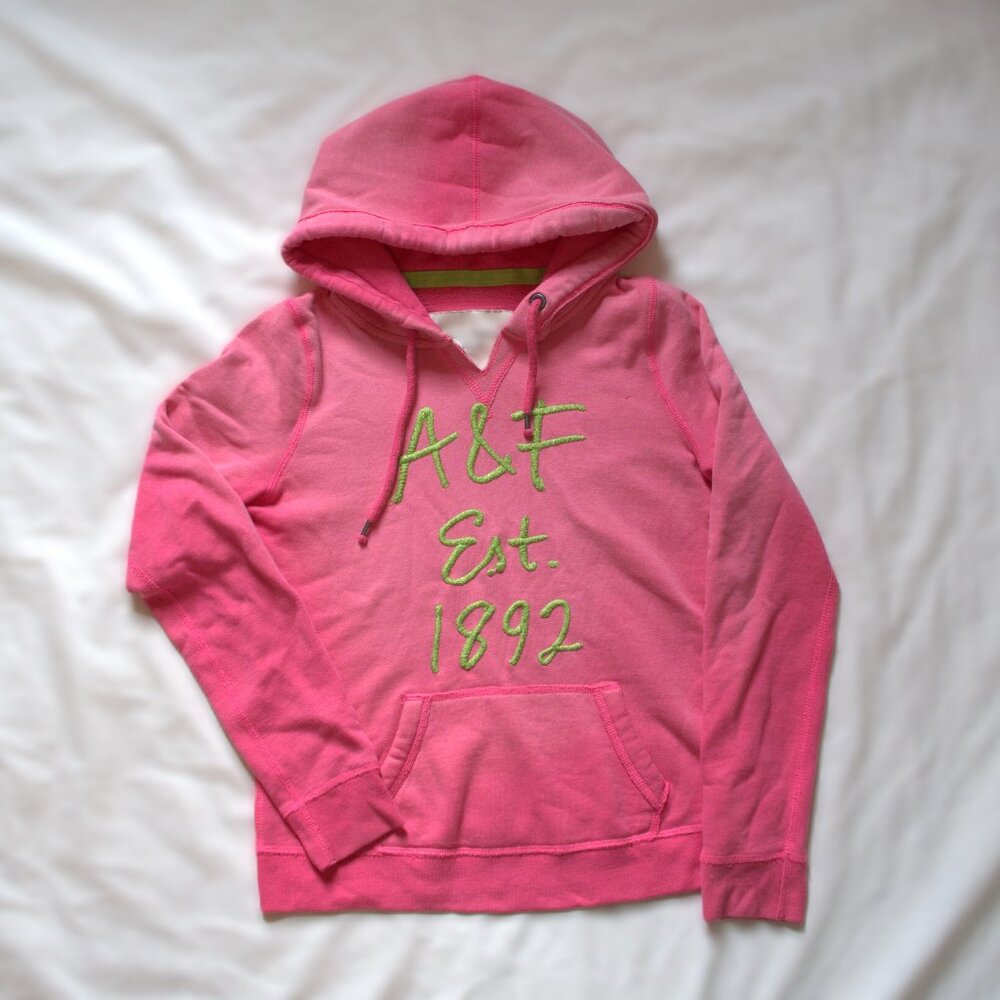 Abercrombie & Fitch | Pink Pullover Hoodie